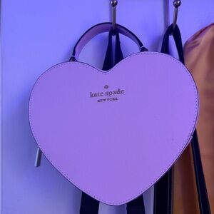 Kate Spade Lavender Heart Mini Bag